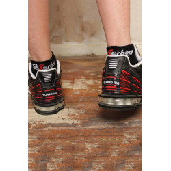 Sk8erboy Chaussettes basses noires QUARTER Sk8erboy